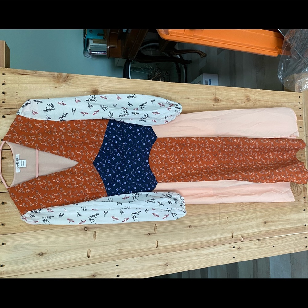 ASOS patchwork dress